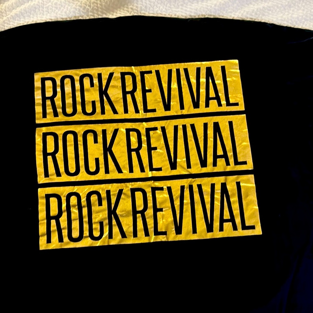 Men’s double XL rock revival T-shirt, worn one time